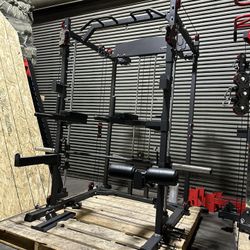 Squat Rack w/Smith Machine Bar | Home Gym | Fitness | Gym Equipment | FREE DELIVERY 🚚 