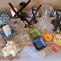 PartyLite Candle Decor - Each Piece Or Set Is Individually Priced At $18 Each OR As Low As $5 Each Depending Upon The Item.