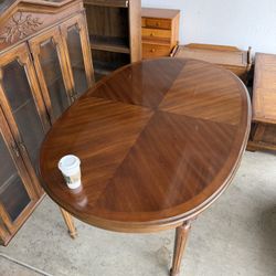 Dining Table With Six Chairs