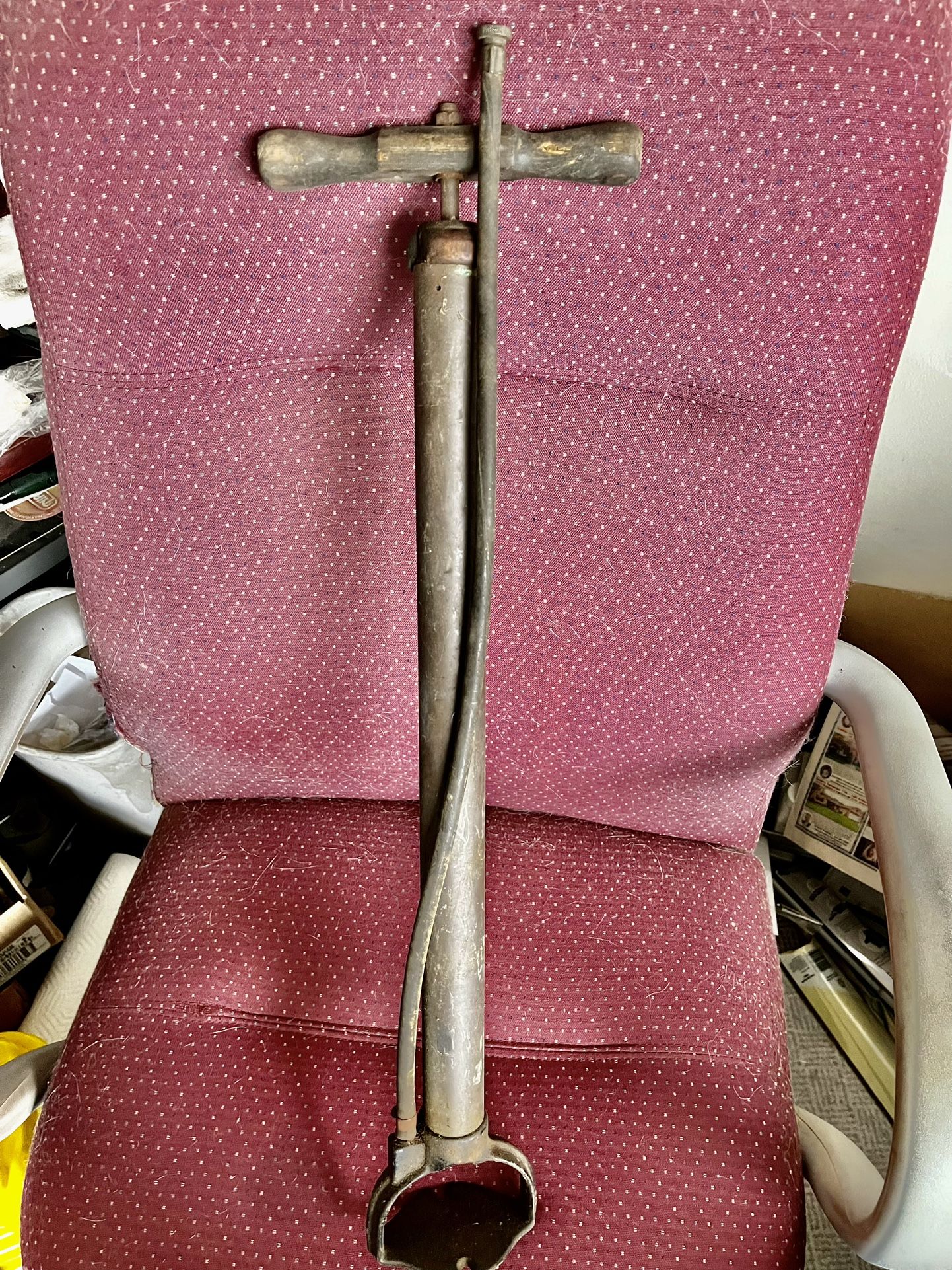 Vintage bicycle pump