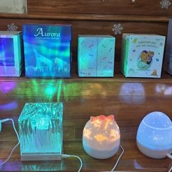 $10 Each NEW IN BOX Night Light With White Noise Sound