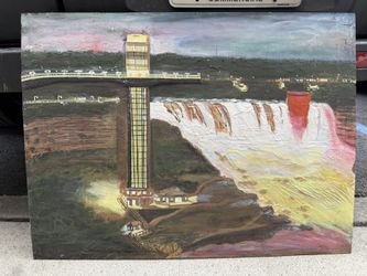 Water Fall Painting Panel 