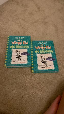 2 Diary Of A Wimpy Kid Books (No Brainer) 1 Brand New (left) Slightly Used (right) 
