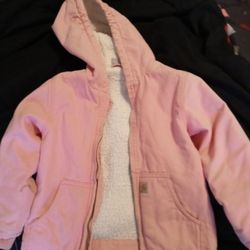 Size 4t Pink Carhartt Jacket