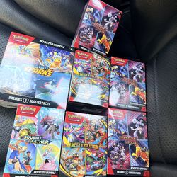 POKÉMON BOSTER BUNDLES ( READ DESCRIPTION)