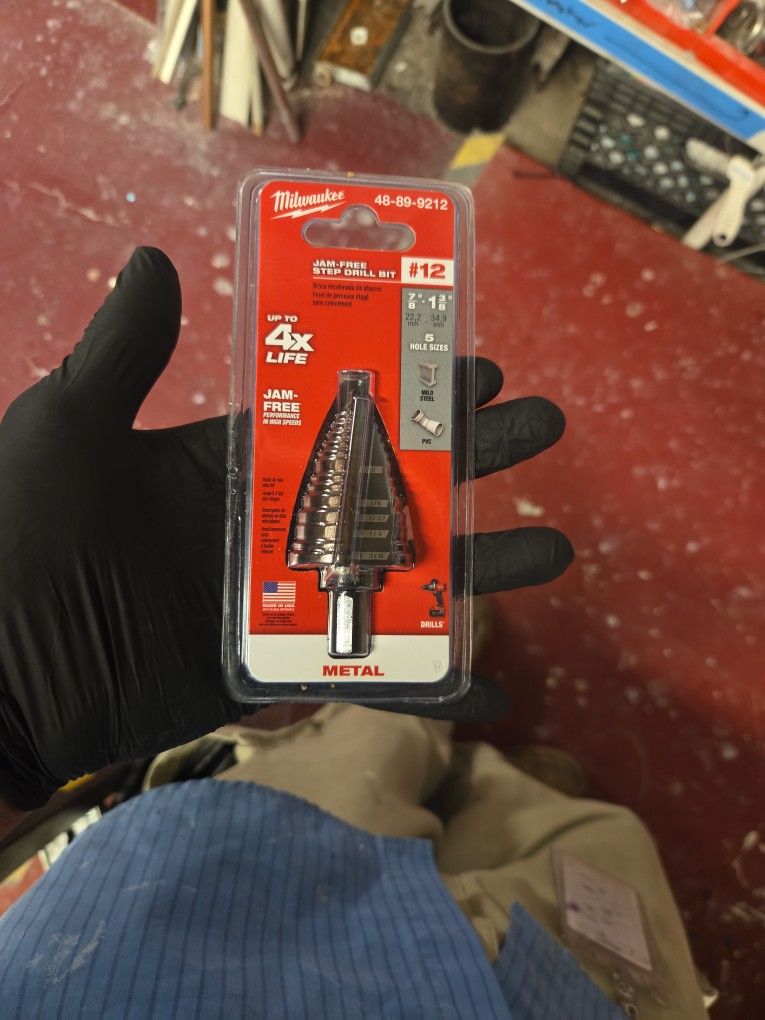 Milwaukee Step Drill Bit