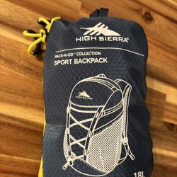 New High sierra light weight sports backpack in travel bag 