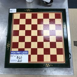 Wooden Christmas Chess Set