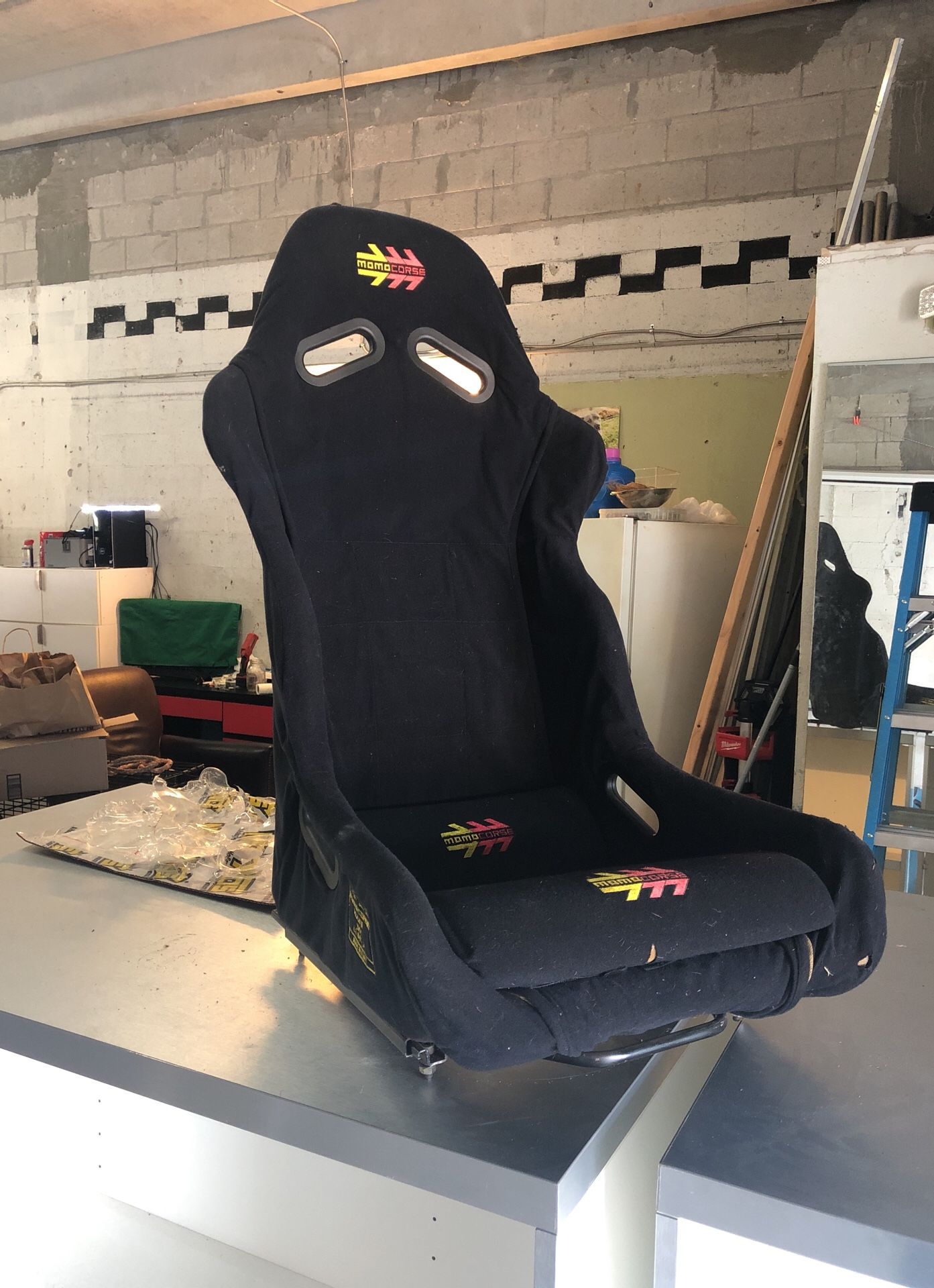 Momo corse original fiberglass racing seat !