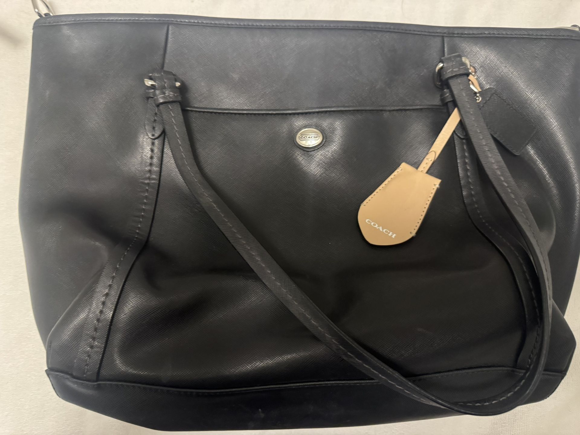 Black Coach Tote