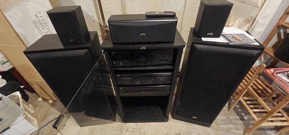 Vintage JCV hifi Home Stereo