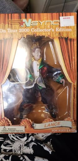 Collectors Edition Nsync Marrionette Lance Doll 