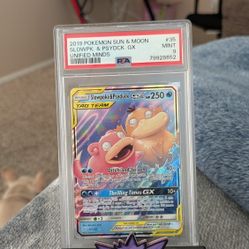 Slowpoke & Psyduck Gx PSA 9