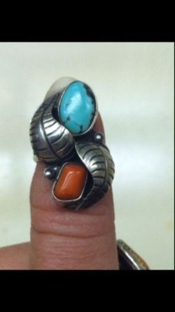 Sterling silver Native American ring