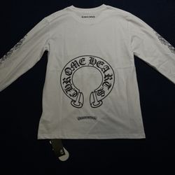 Chrome heart Floral Horseshoe Long Sleeve