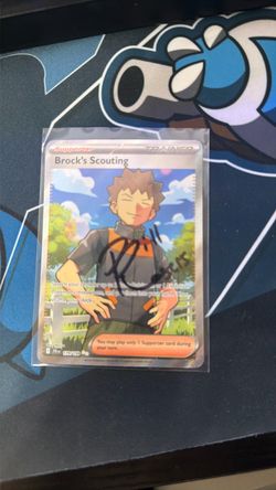 Signed Brock’s Scouting