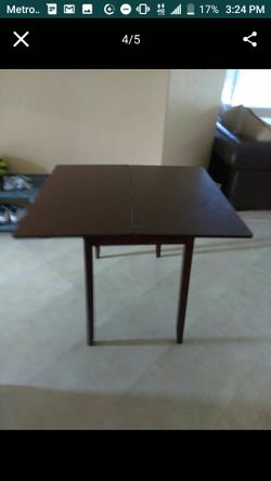 Cherry folding table