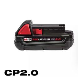NEW - Milwaukee CP 2.0 battery