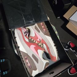 Nike Air Max 90 NRG Bacon 2021 Men's Size 8 Or Women's Size 9.5 Great Condition With Og Box 