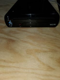 Nintendo Wii U Console Black Deluxe 32gb (console Only)
