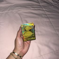 Pokemon Mega Gardevoir EX Gold