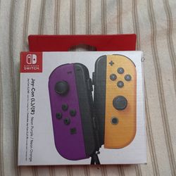 New Purple and Orange Joy-Con Controllers For Nintendo Switch