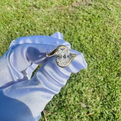 14k LAB Diamond Ring 