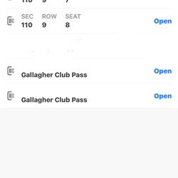 2x Astros Vs Diamondbacks Sun Sep 8W Gallagher Passes 
