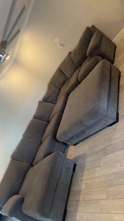 Grey sofa sectional