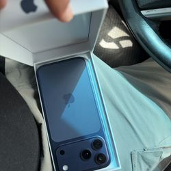 Blue iPhone 17 Pro Max 1TB