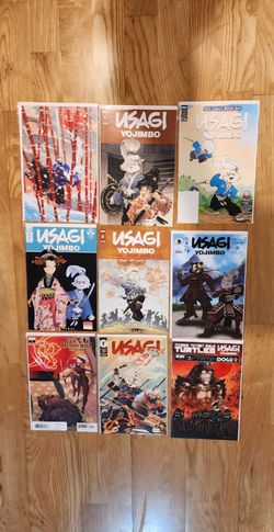 Usagi Yojimbo Comic Lot of 9 NM Stan Sakai