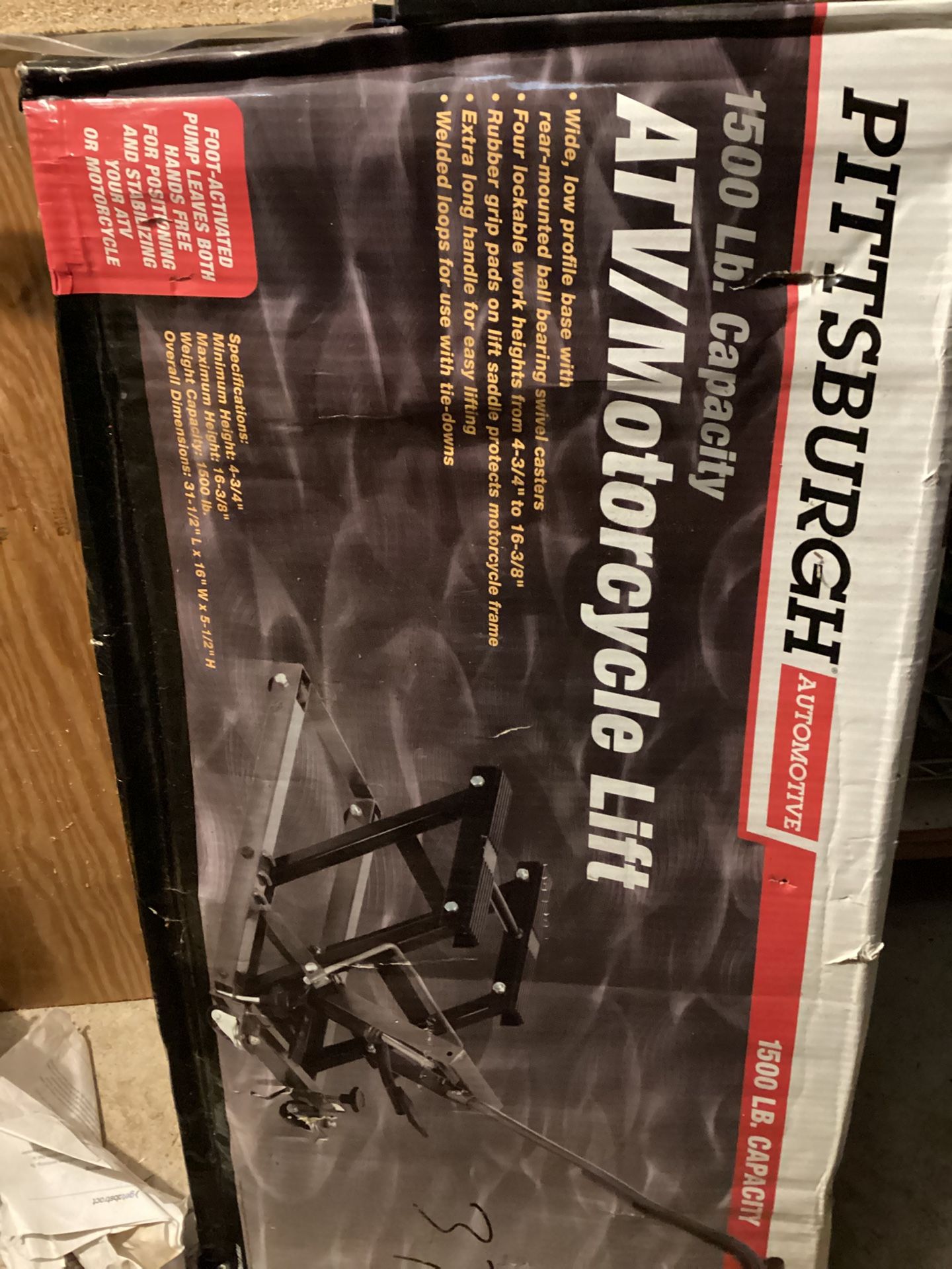 Motorcycle ATV Lift