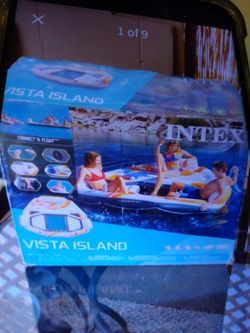 NIB Intex Vista Island Inflatable Float