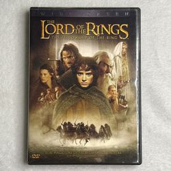 Lord of the Rings Fellowship of the Ring (2001) DVD 2-Disc Widescreen Edition
