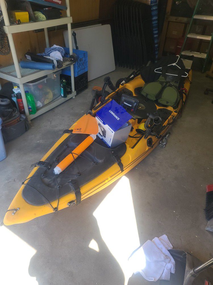 Malibu Stealth 12 fishing kayak
