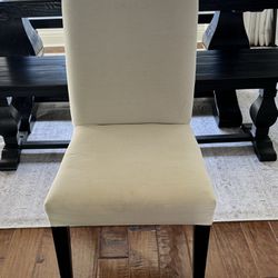 Set Of 6 Parsons Dining Chairs 