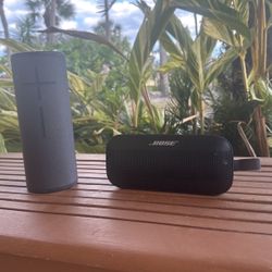 UE Mega Boom  and/or Bose Wireless Speakers 