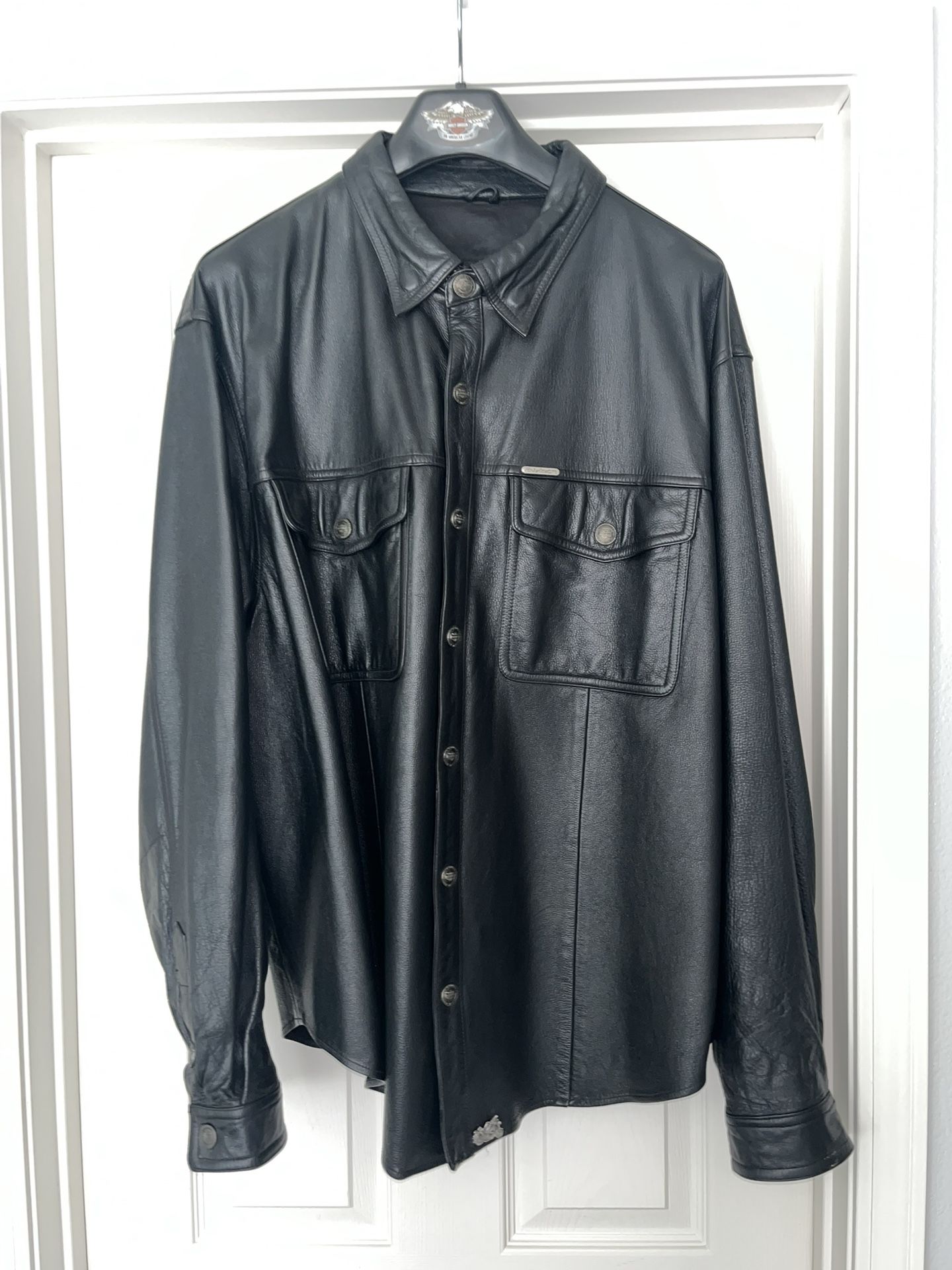 Harley Davidson Leather Long Sleeve.