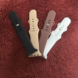 Apple Watch Silicon Sport Bands 38-46mm