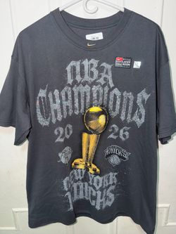 Nike New York Knicks Championship t shirt size large