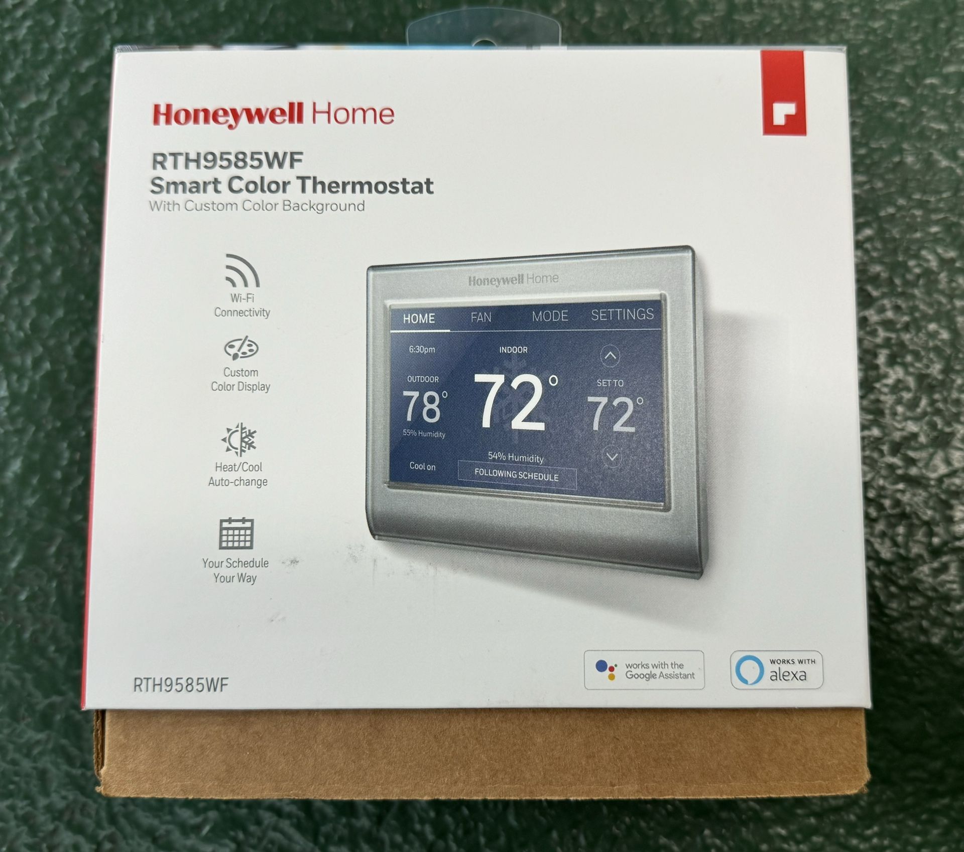 NEW! Honeywell Home Smart 7 Day Programmable Thermostat RTH9585WF