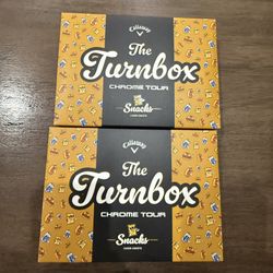 NEW GOLF BALLS Callaway Chrome Tour The Turnbox snacks 1 or 2 dozen