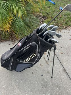 GTM Golf clubs And Bag