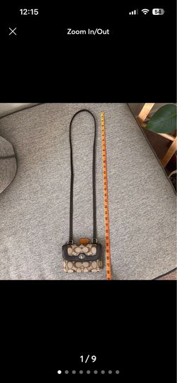 Coach Park Signature Dylan Small Wallet Crossbody Bag