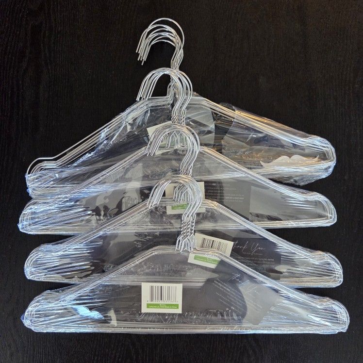 40 New Metal Clothes Hangers