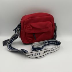 New Tommy Hilfiger Crossbody Red & Blue Bag