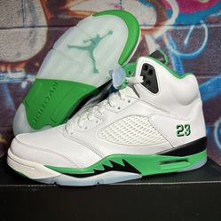 Jordan 5 Retro 🍀 Green 9w (7.5m) New DS 