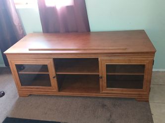 TV entertainment  center 60 wide 24 height  24 deep
