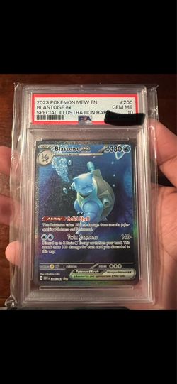 Blastoise ex SIR PSA 10 slab