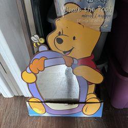 Vintage Winnie The Pooh Mirror 